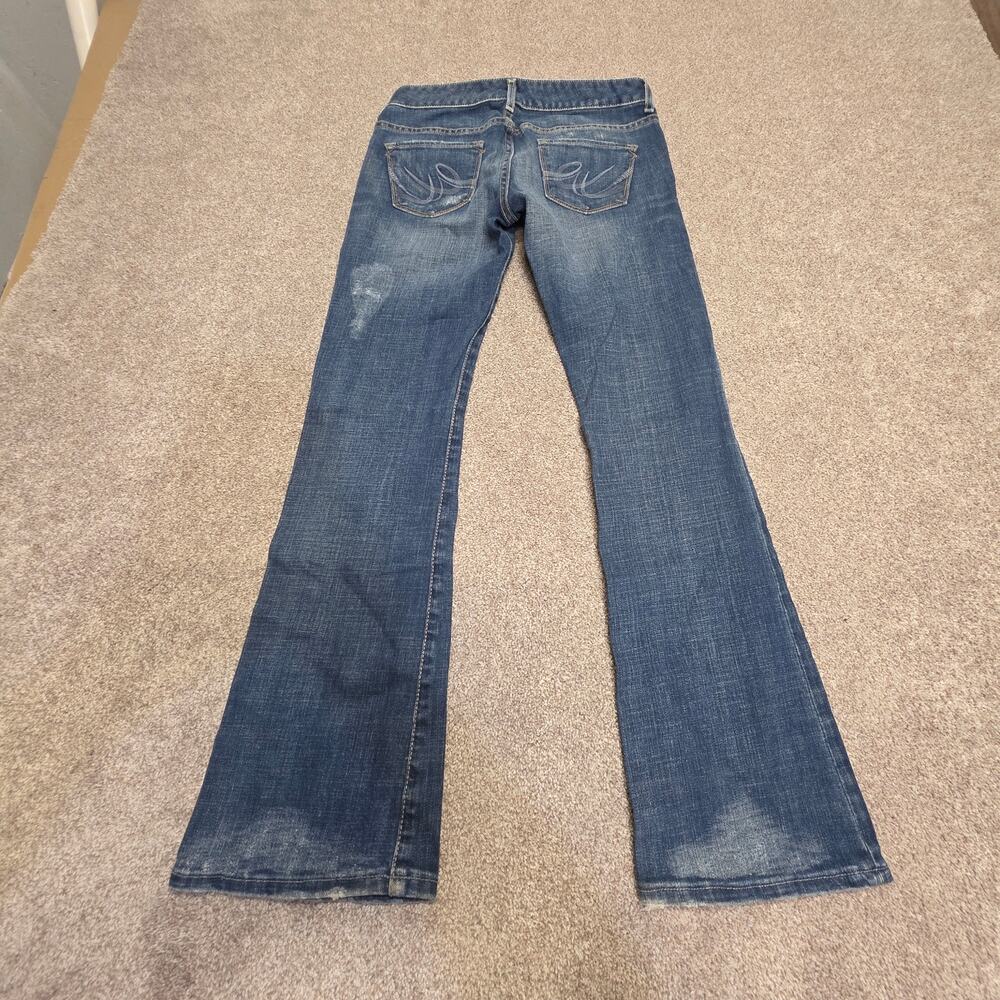 Express Jeans – "Stella" Boot Leg style, sz 0, Y2K 00s vintage distressed